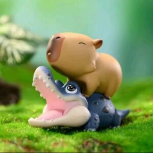 CAPIBARA Y COCODRILO